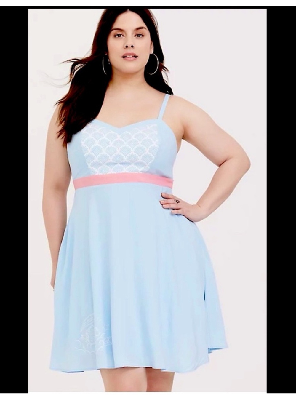 Torrid Her Universe Toy Story Bo Peep Fit & Flare Dress NWT size 1 14/16